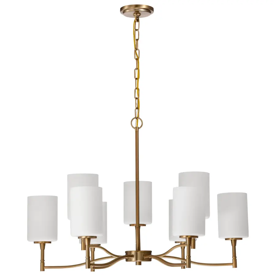 Elegant Transitional Chandelier Blending Classic and Contemporary Design - Image 3
