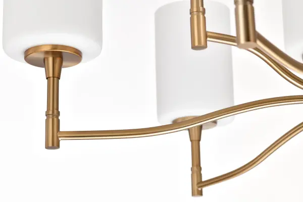 Elegant Transitional Chandelier Blending Classic and Contemporary Design - Image 8