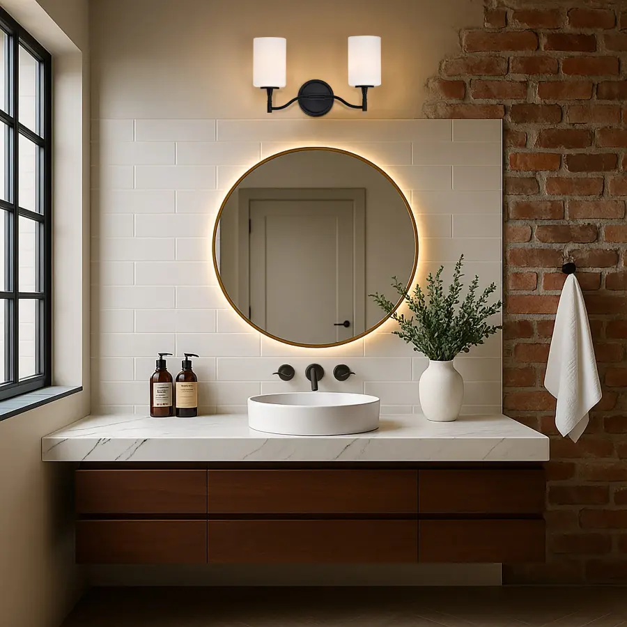 Elegant Transitional Vanity Light with Timeless Appeal - Image 19