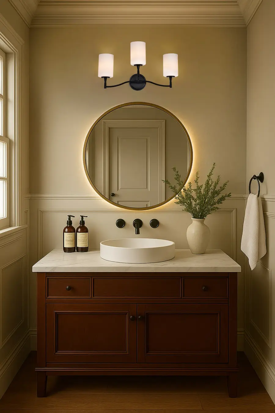 Elegant Transitional Vanity Light with Timeless Appeal - Image 19
