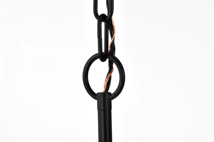 Versatile Transitional Chandelier with Timeless Black & White Appeal - Image 10