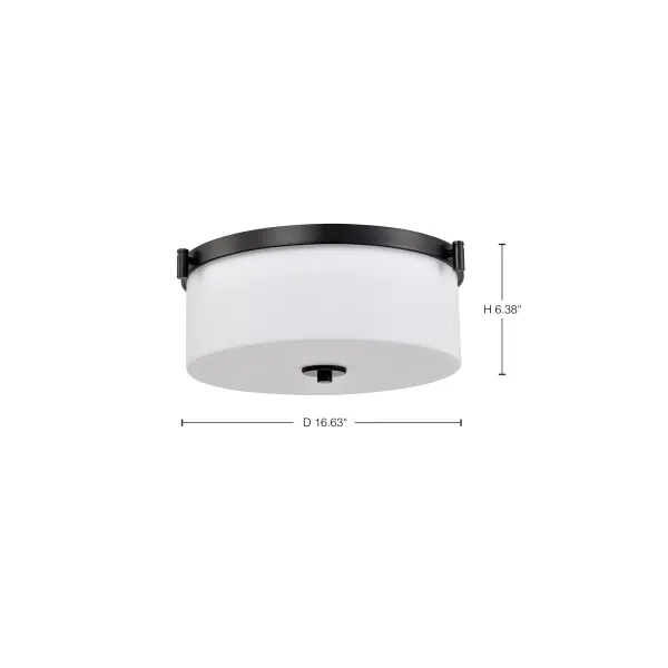 Versatile Transitional Flush Mount with Timeless Appeal - Image 12