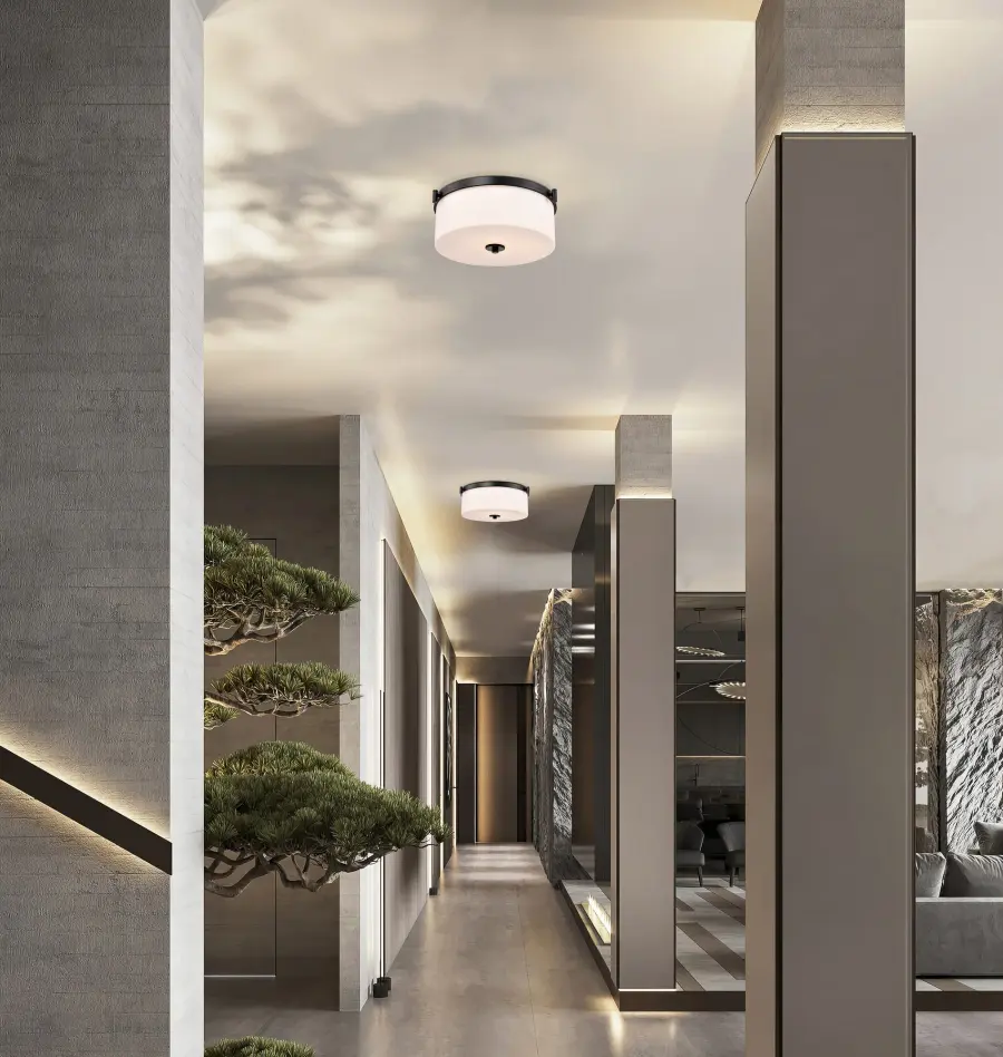 Versatile Transitional Flush Mount with Timeless Appeal - Image 13