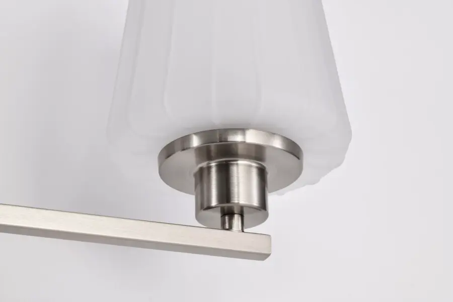 Lune 3-Light Vanity in Brushed Nickel with Etched White Glass - Image 16