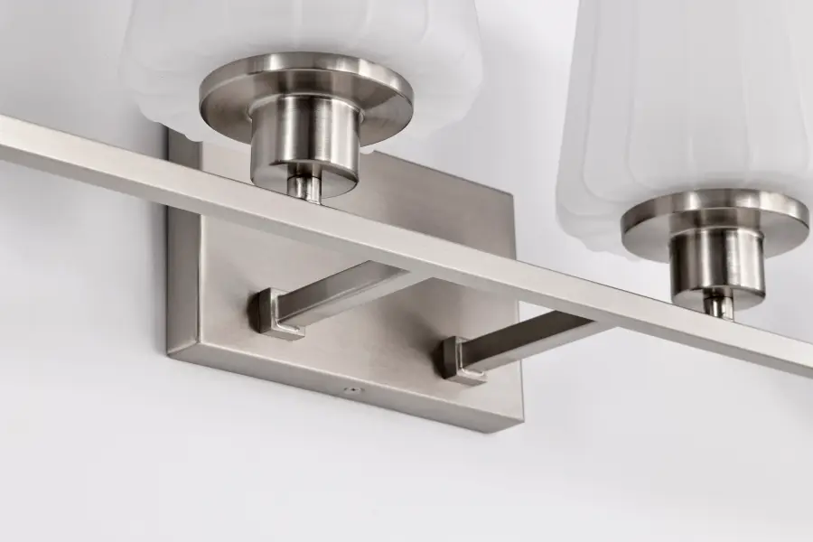 Lune 4-Light Vanity in Brushed Nickel with Etched White Glass - Image 11