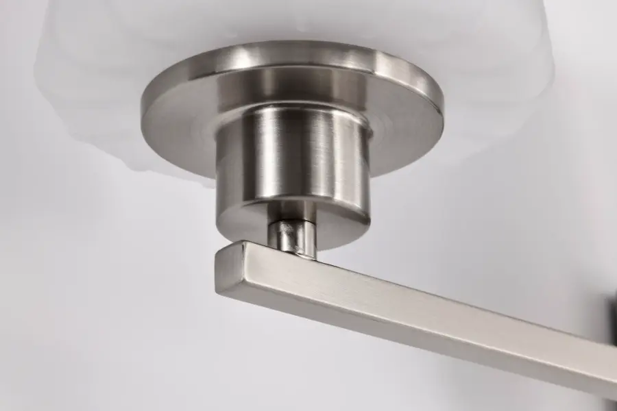 Lune 4-Light Vanity in Brushed Nickel with Etched White Glass - Image 12