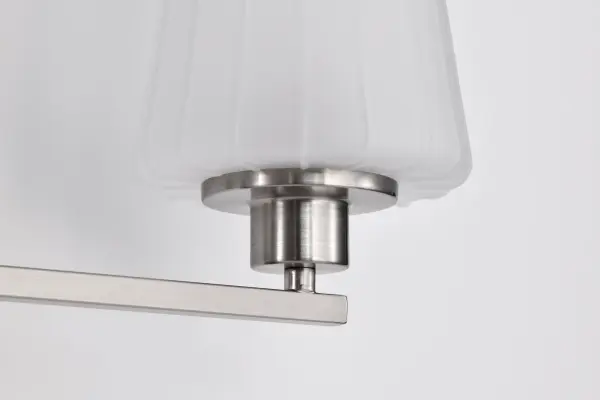 Lune 4-Light Vanity in Brushed Nickel with Etched White Glass - Image 14