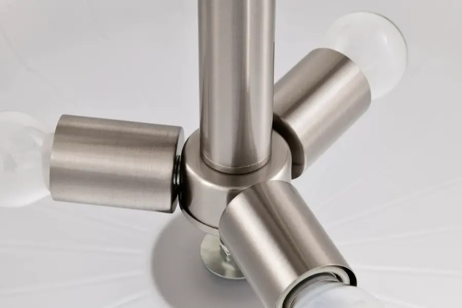 Lune 3-Light Semi-Flush Mount in Brushed Nickel - Image 11