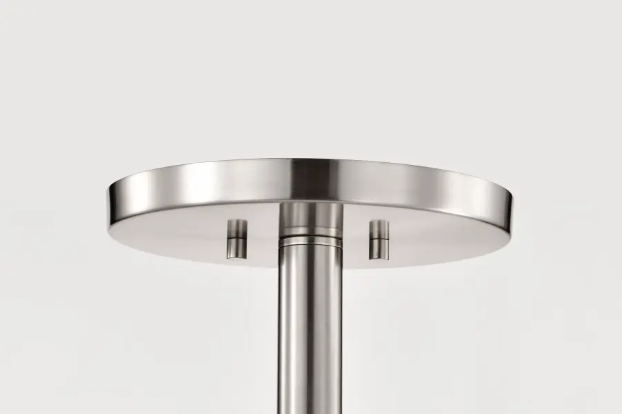 Lune 3-Light Semi-Flush Mount in Brushed Nickel - Image 8