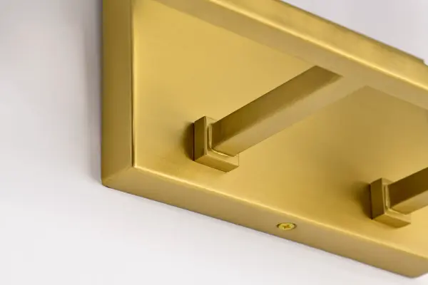 Lune 4-Light Vanity in Vintage Brass with Etched White Glass - Image 16