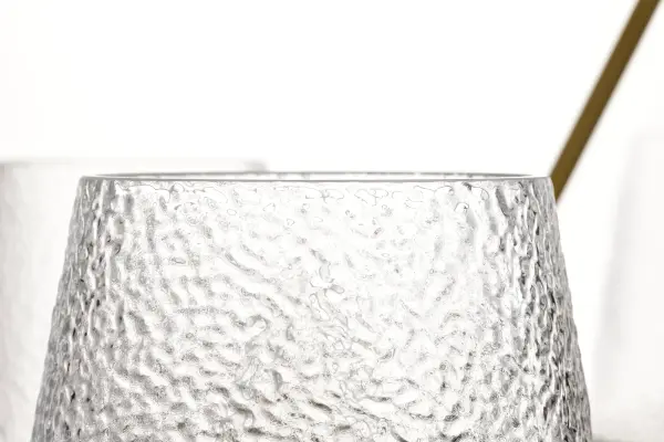 Valentine 7-Light Chandelier in Vintage Brass with Hammered Glass - Image 13