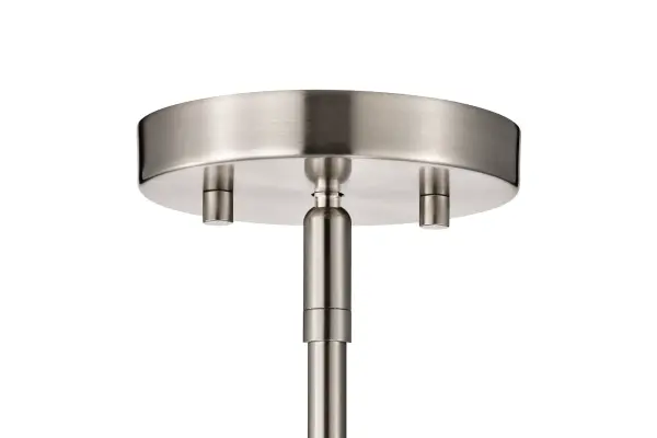 Gianna 6-Light Chandelier in Brushed Nickel with Clear Glass - Image 8