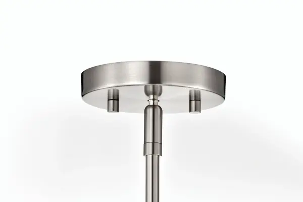 Gianna 8-Light Chandelier in Brushed Nickel with Clear Glass - Image 11