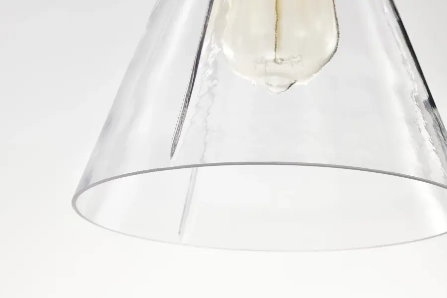 Gianna Mini Pendant in Brushed Nickel with Clear Glass - Image 12