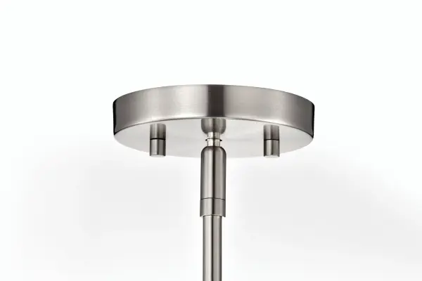 Gianna Mini Pendant in Brushed Nickel with Clear Glass - Image 8