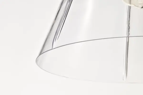 Gianna 1-Light Medium Pendant in Brushed Nickel with Clear Glass - Image 11
