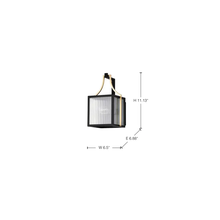 Holden Small Outdoor Wall Lantern - Image 18
