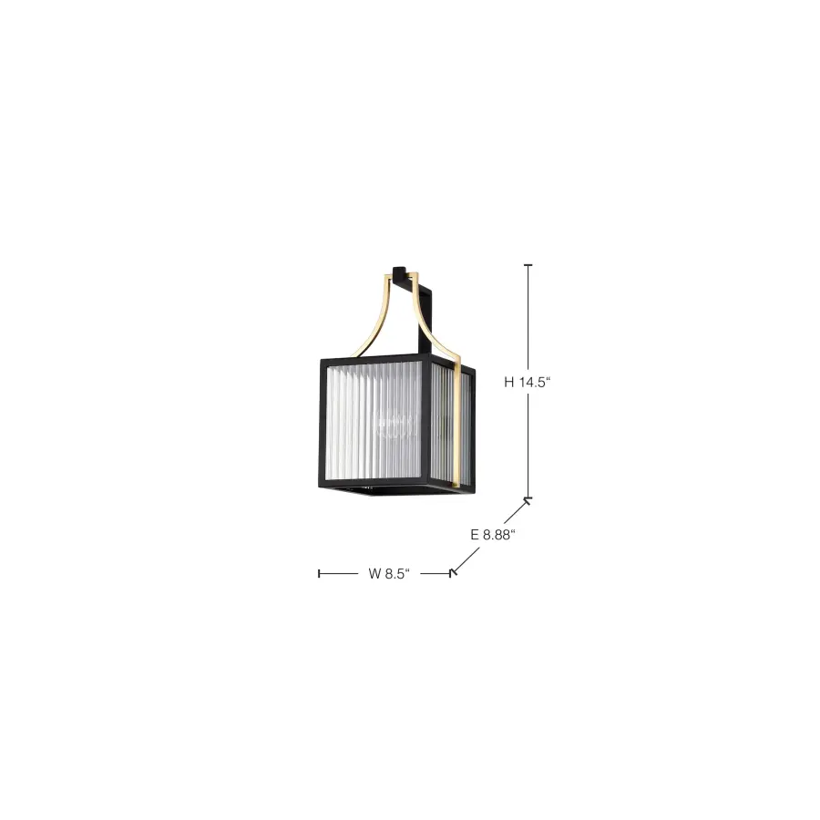Holden Medium Outdoor Wall Lantern - Image 18