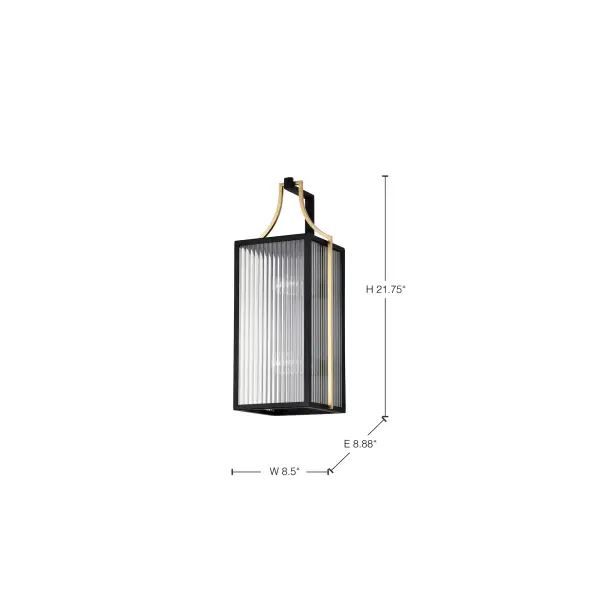 Holden Large Outdoor Wall Lantern - Image 17