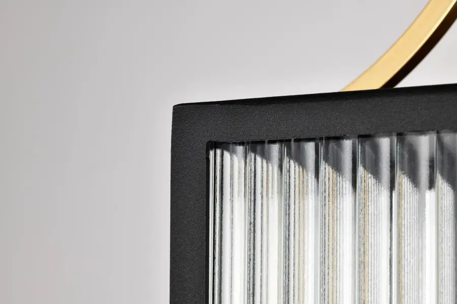 Holden Outdoor Post Lantern in Gold and Black - Image 13