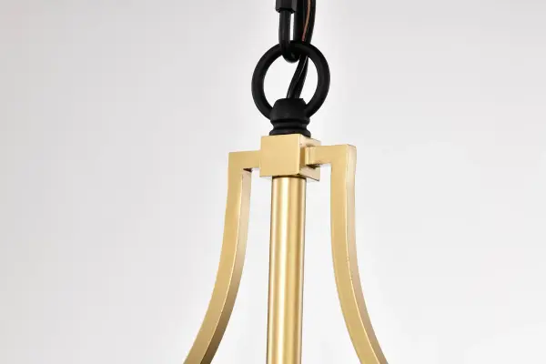 Holden Outdoor Hanging Pendant in Gold and Black - Image 10