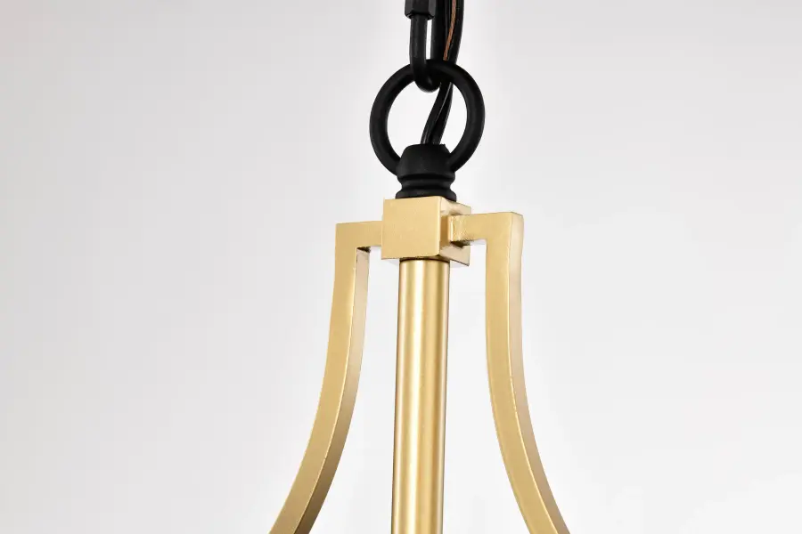 Holden Outdoor Hanging Pendant in Gold and Black - Image 10