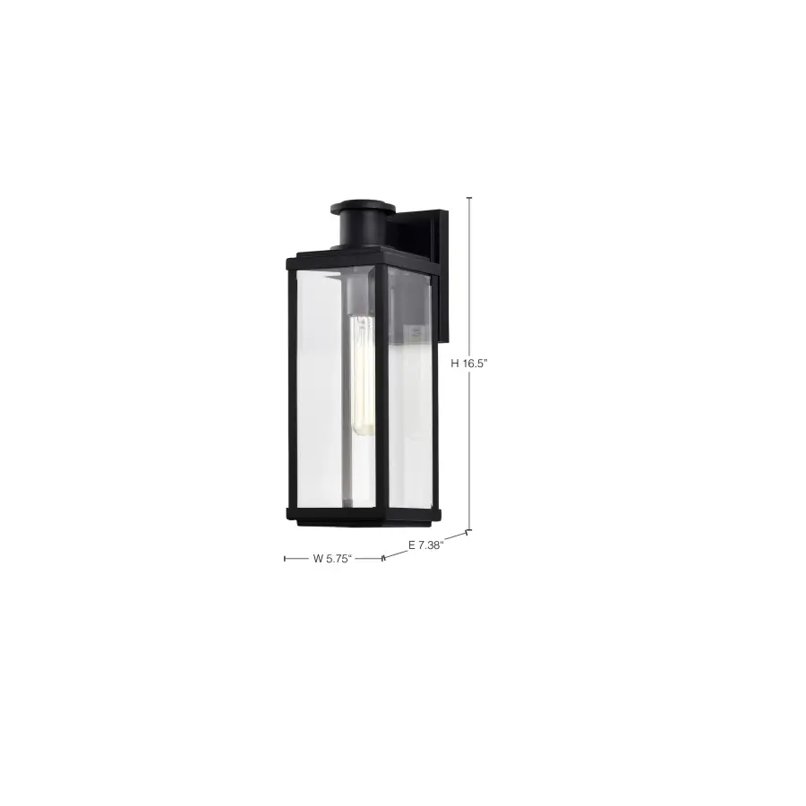Luca Medium Outdoor Wall Lantern - Image 17