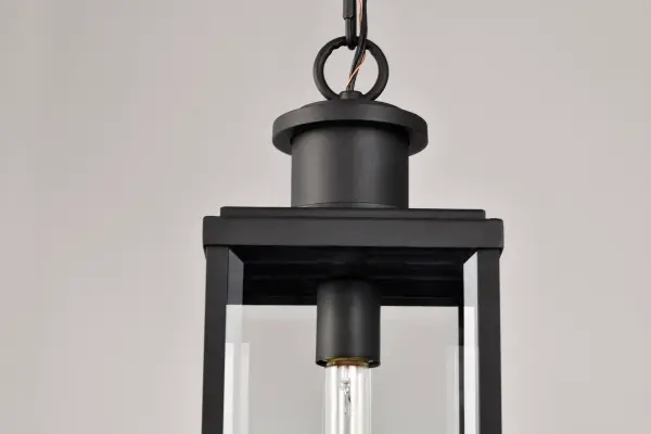 Luca Outdoor Hanging Pendant in Sand Black - Image 16
