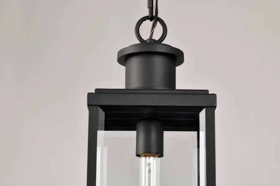 Luca Outdoor Hanging Pendant in Sand Black - Image 16