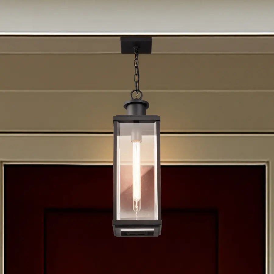 Luca Outdoor Hanging Pendant in Sand Black - Image 20