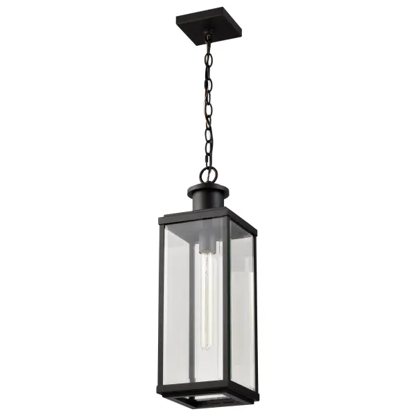 Luca Outdoor Hanging Pendant in Sand Black - Image 3