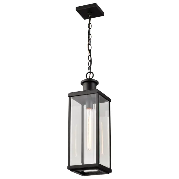 Luca Outdoor Hanging Pendant in Sand Black - Image 4