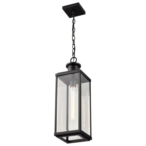 Luca Outdoor Hanging Pendant in Sand Black - Image 6