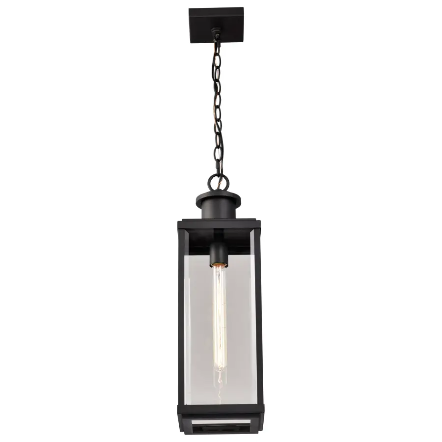 Luca Outdoor Hanging Pendant in Sand Black - Image 8