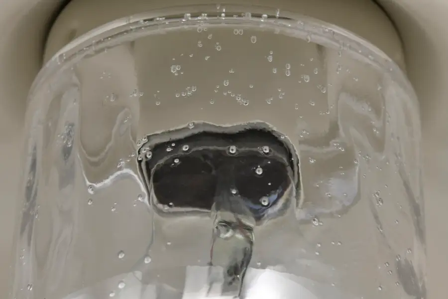 Ridge Small Outdoor Wall Lantern in White with Clear Seeded Glass - Image 17