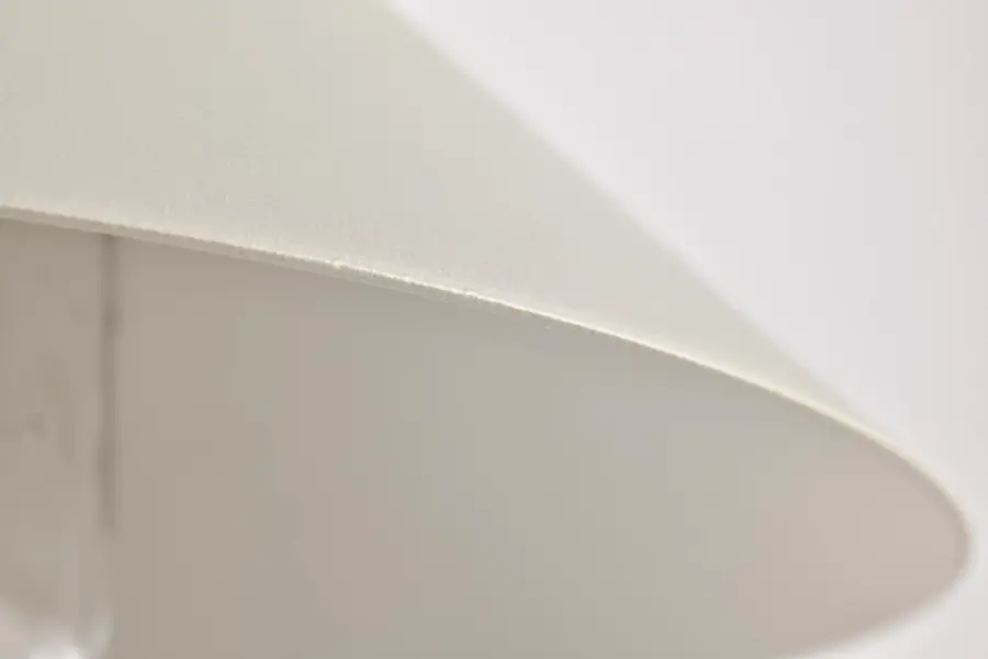 Ridge Medium Outdoor Wall Lantern in White with Clear Seeded Glass - Image 15