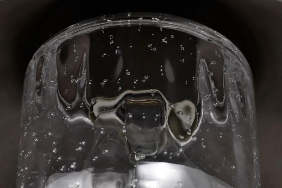 Ridge Small Outdoor Wall Lantern in Bronze with Clear Seeded Glass - Image 15