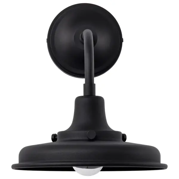 Morris Small Outdoor Wall Lantern in Black - Image 7