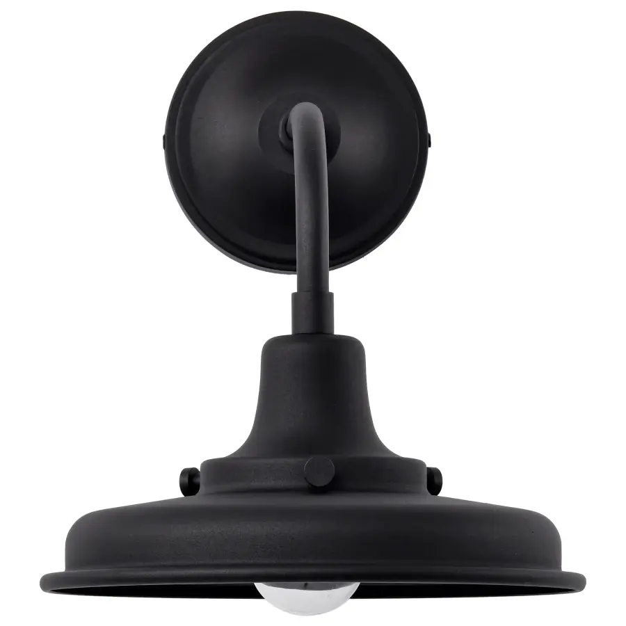 Morris Small Outdoor Wall Lantern in Black - Image 7