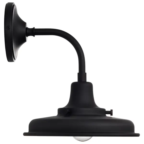 Morris Small Outdoor Wall Lantern in Black - Image 10