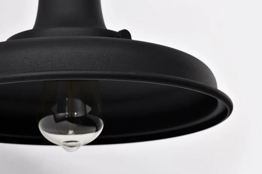 Morris Medium Outdoor Wall Lantern in Black - Image 16