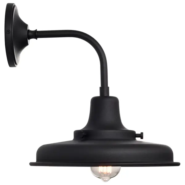 Morris Medium Outdoor Wall Lantern in Black - Image 10