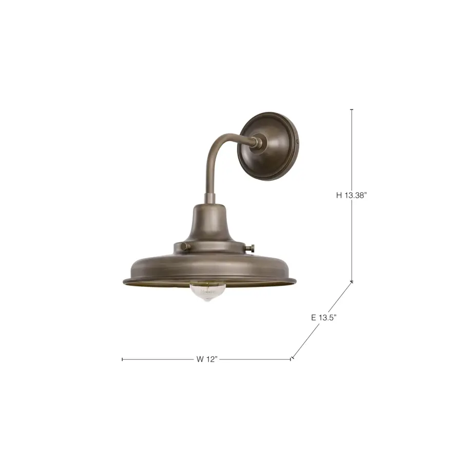 Morris Medium Outdoor Lantern in Burnished Bronze - Image 18