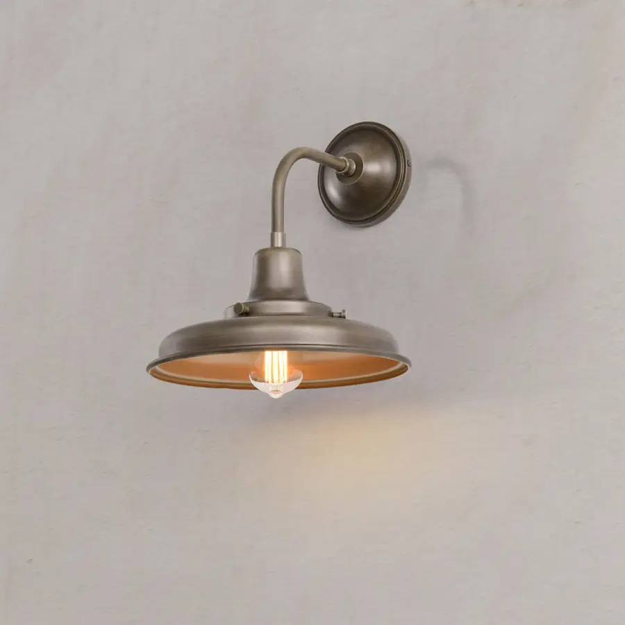 Morris Medium Outdoor Lantern in Burnished Bronze - Image 20
