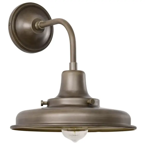 Morris Medium Outdoor Lantern in Burnished Bronze - Image 3