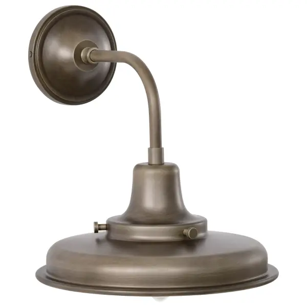 Morris Medium Outdoor Lantern in Burnished Bronze - Image 5