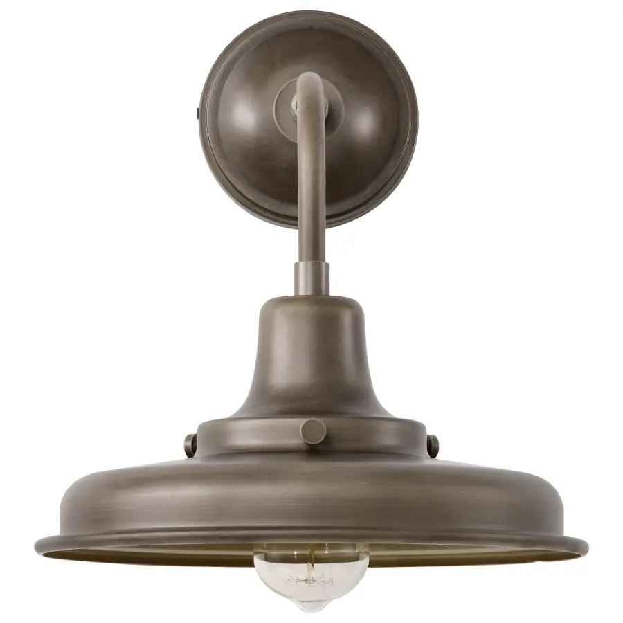 Morris Medium Outdoor Lantern in Burnished Bronze - Image 7