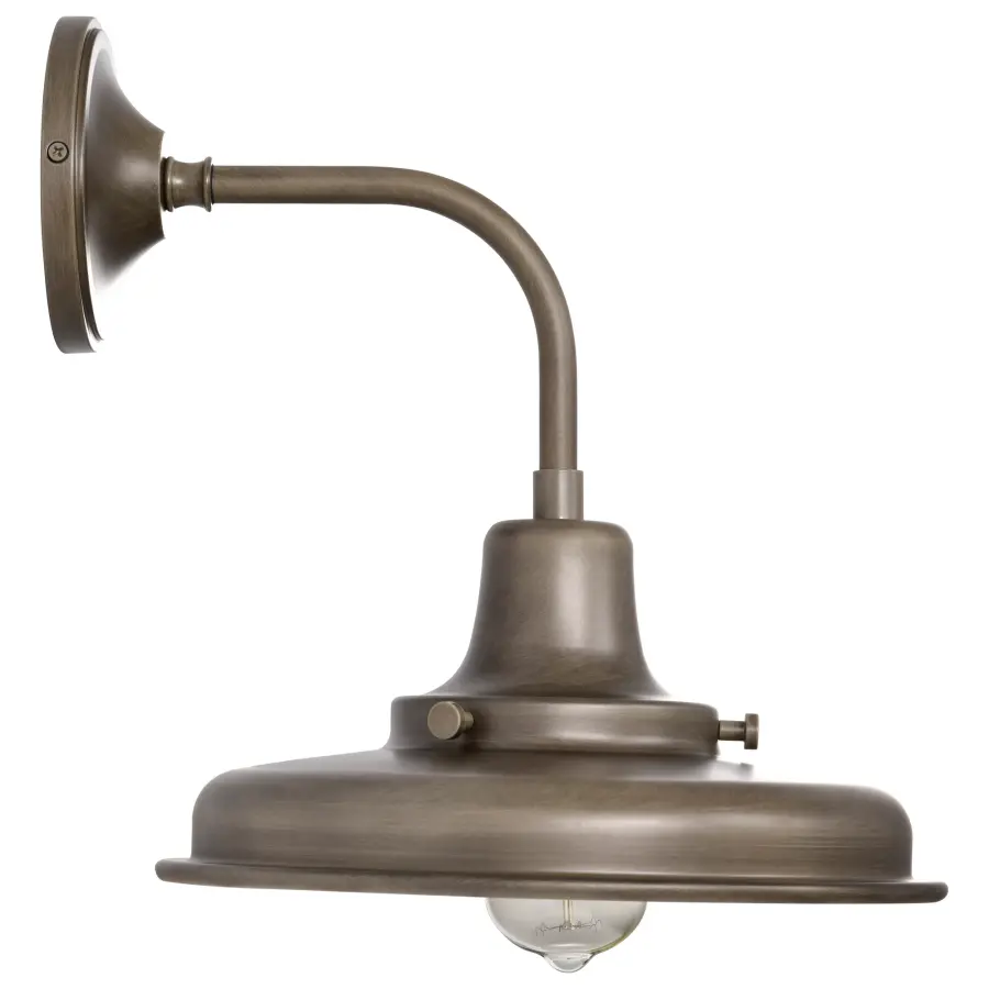 Morris Medium Outdoor Lantern in Burnished Bronze - Image 9