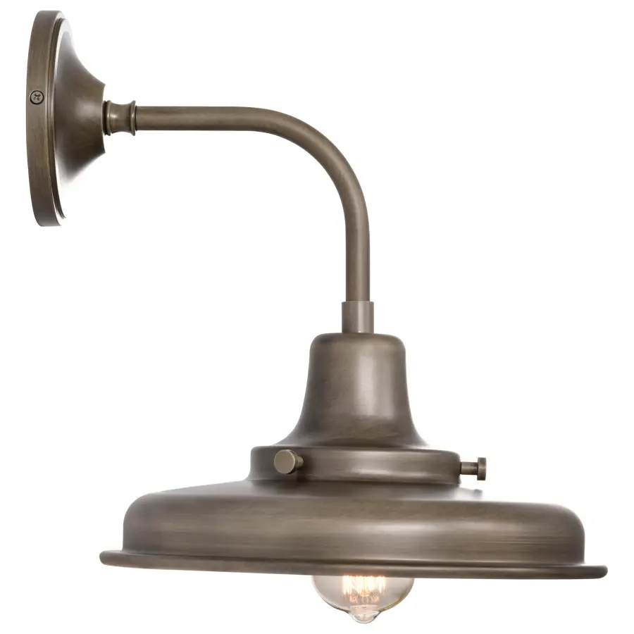 Morris Medium Outdoor Lantern in Burnished Bronze - Image 10
