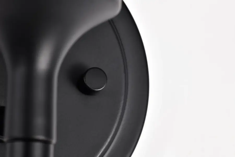 Solara 1-Light Wall Sconce in Matte Black with Frosted Ribbed Glass - Image 22